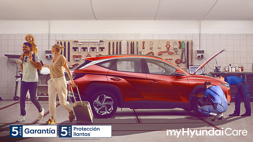 Suv Hyundai en servicio